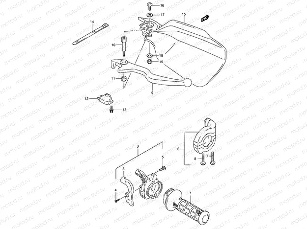 39 - RIGHT HANDLE LEVER