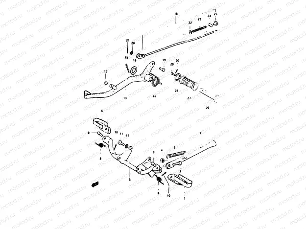 39 - STAND-REAR BRAKE