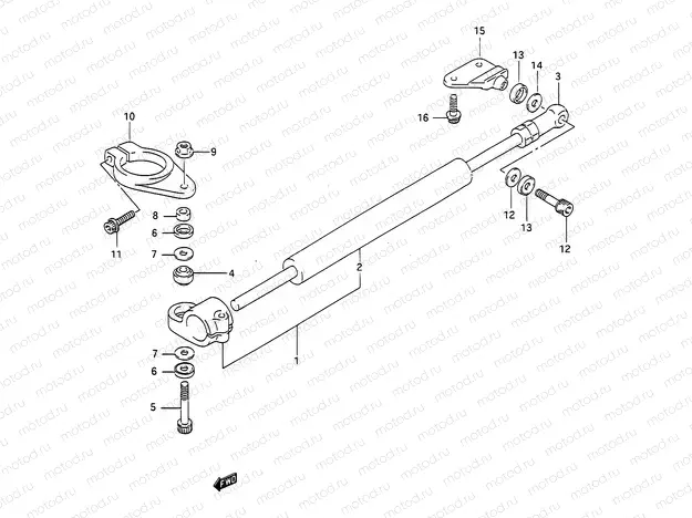 39 - STEERING DAMPER