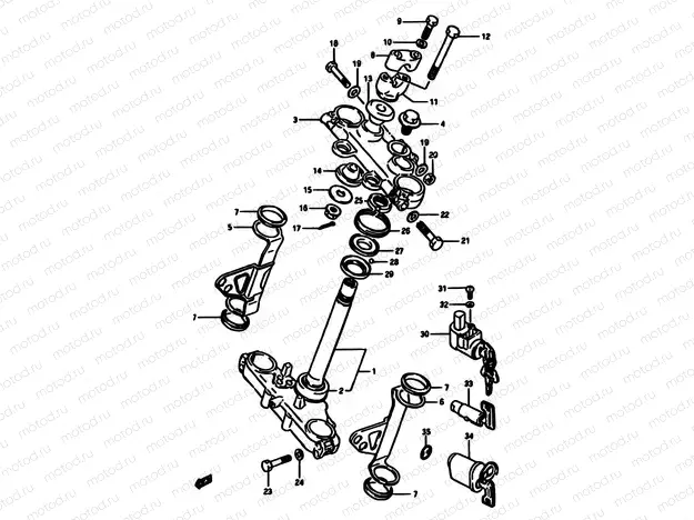 39 - STEERING STEM
