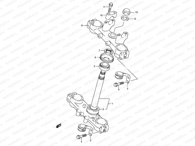 39 - STEERING STEM