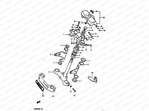 39 - STEERING STEM