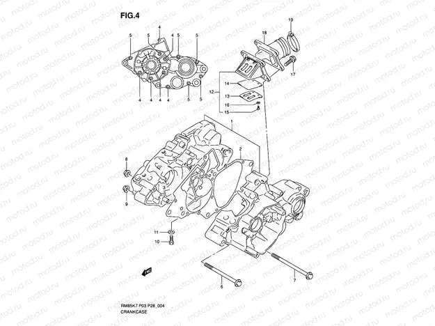 4 - CRANKCASE