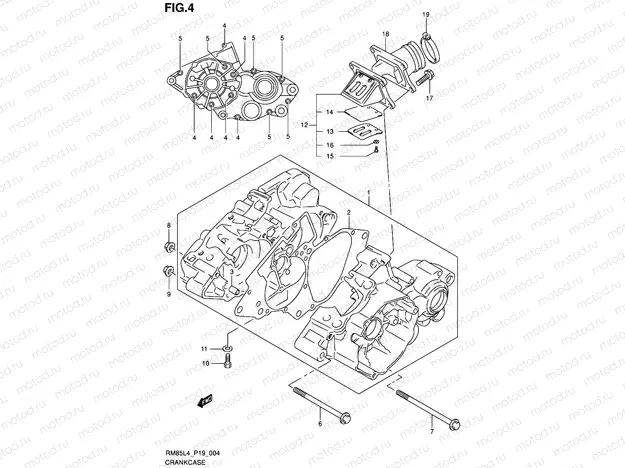 4 - CRANKCASE