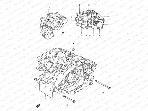 4 - CRANKCASE