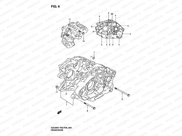 4 - CRANKCASE