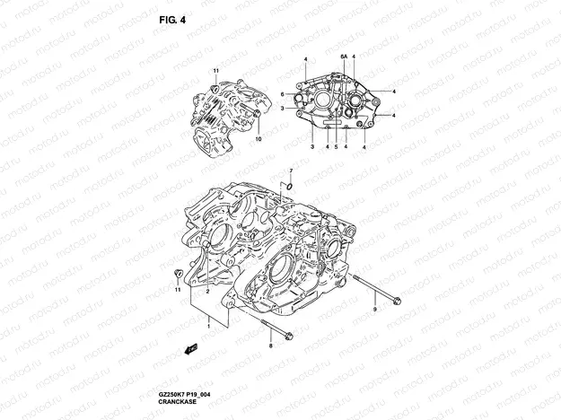 4 - CRANKCASE