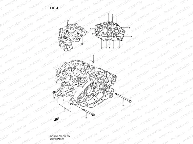 4 - CRANKCASE