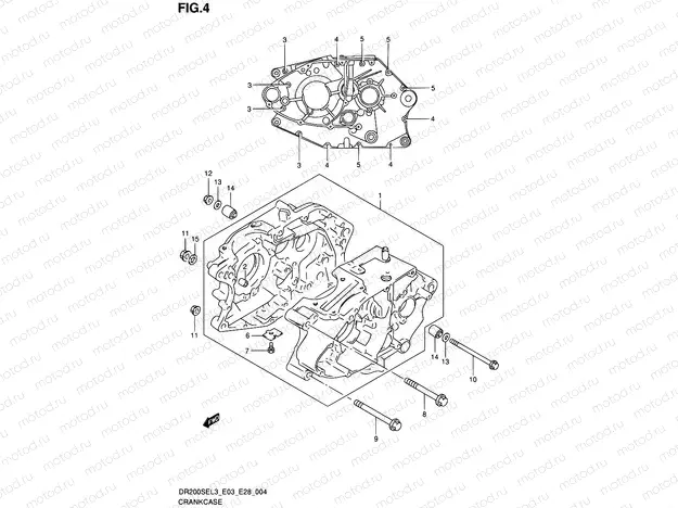 4 - CRANKCASE