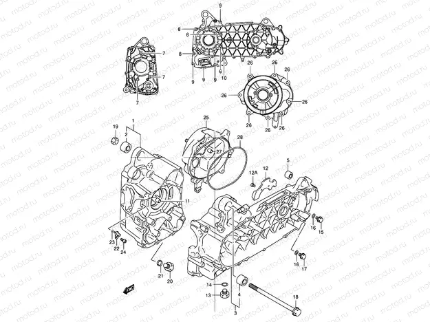 4 - CRANKCASE