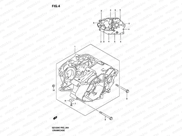 4 - CRANKCASE