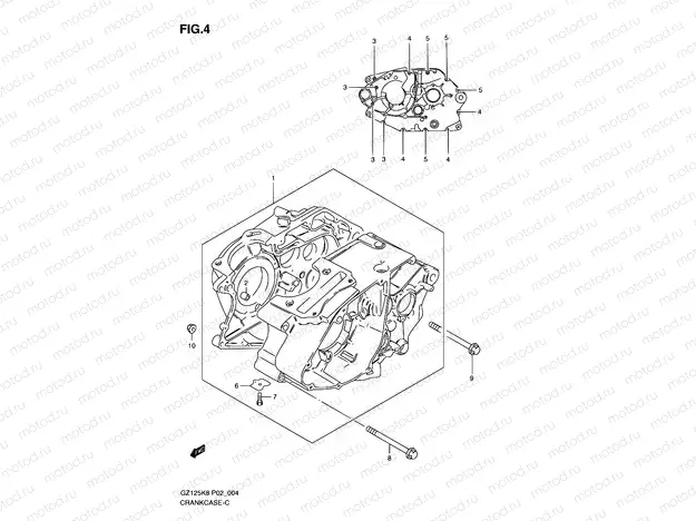 4 - CRANKCASE