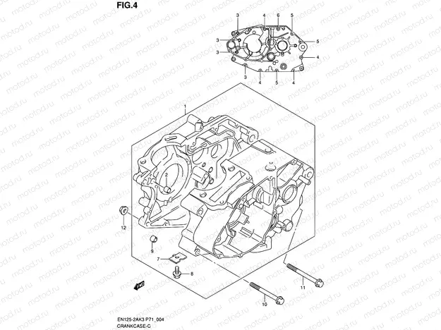 4 - CRANKCASE