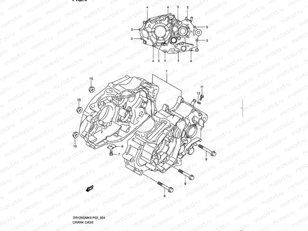 4 - CRANKCASE