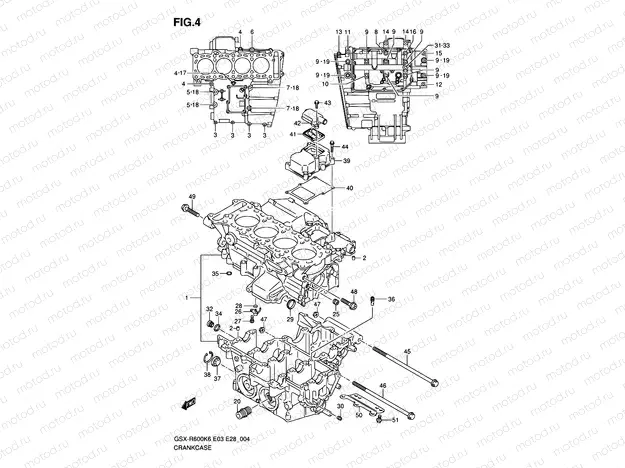 4 - CRANKCASE