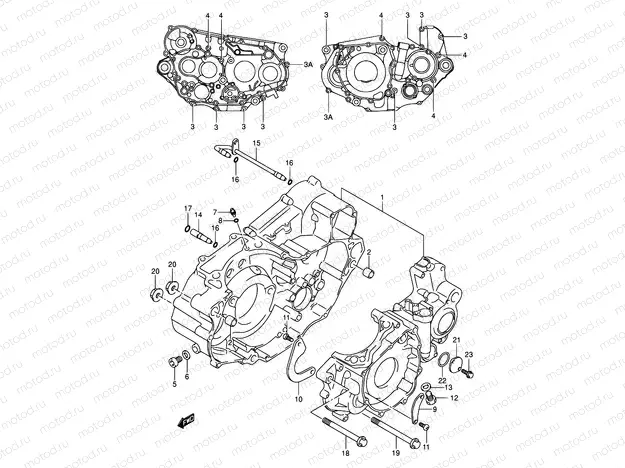 4 - CRANKCASE