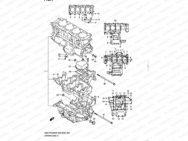 4 - CRANKCASE