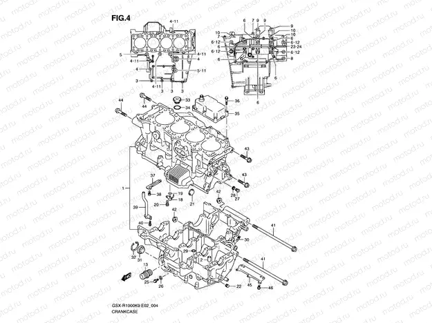 4 - CRANKCASE