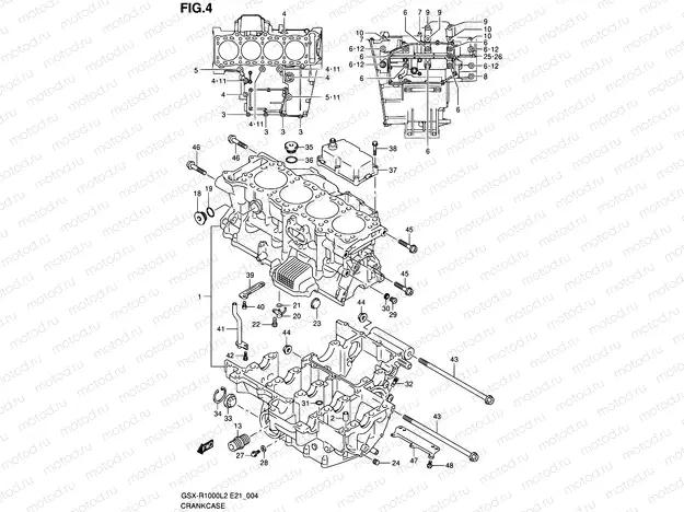 4 - CRANKCASE