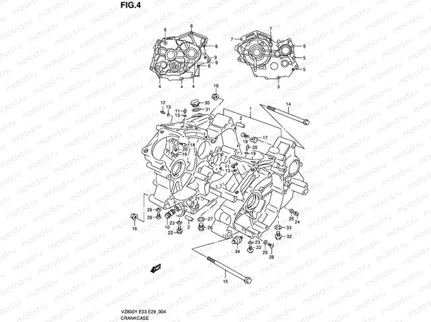 4 - CRANKCASE