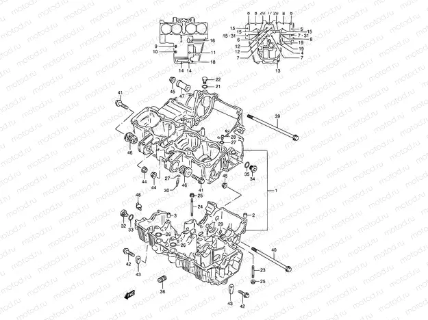 4 - CRANKCASE
