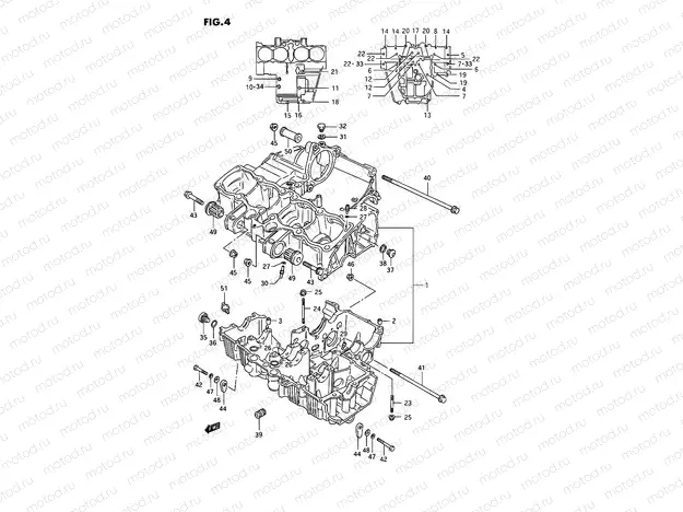 4 - CRANKCASE