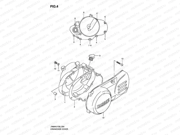4 - CRANKCASE COVER