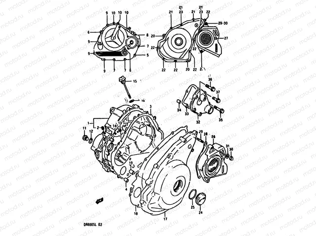 4 - CRANKCASE COVER