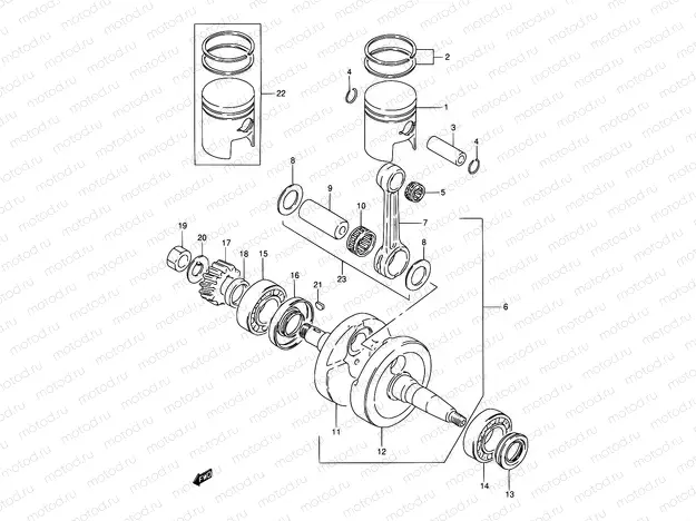 4 - CRANKSHAFT