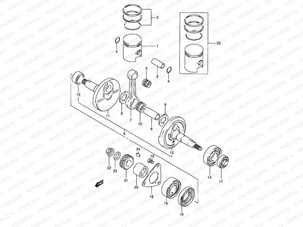 4 - CRANKSHAFT