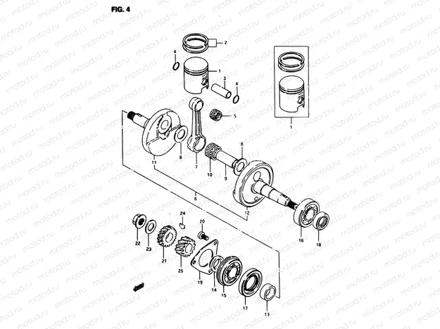 4 - CRANKSHAFT