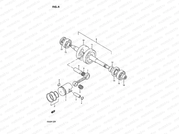 4 - CRANKSHAFT