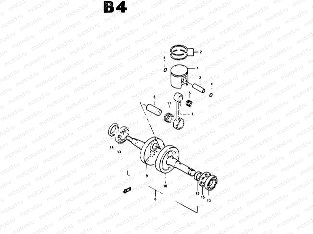 4 - CRANKSHAFT