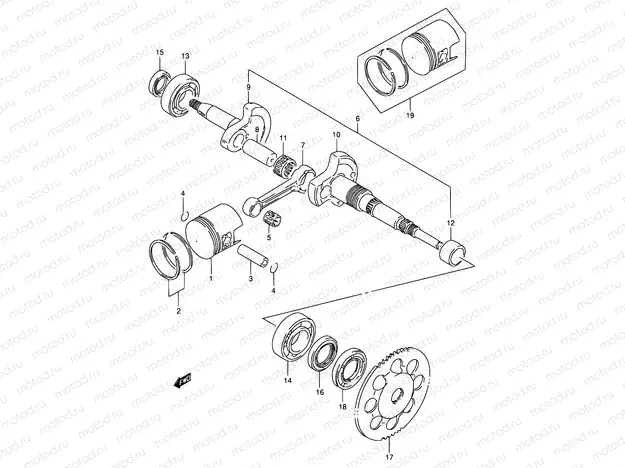 4 - CRANKSHAFT