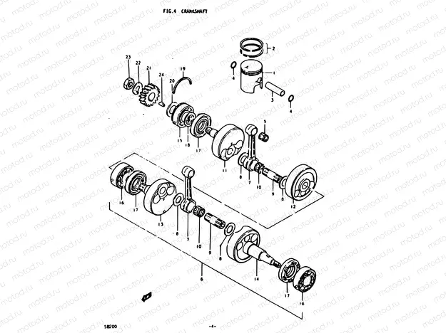 4 - CRANKSHAFT