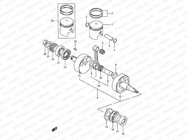 4 - CRANKSHAFT