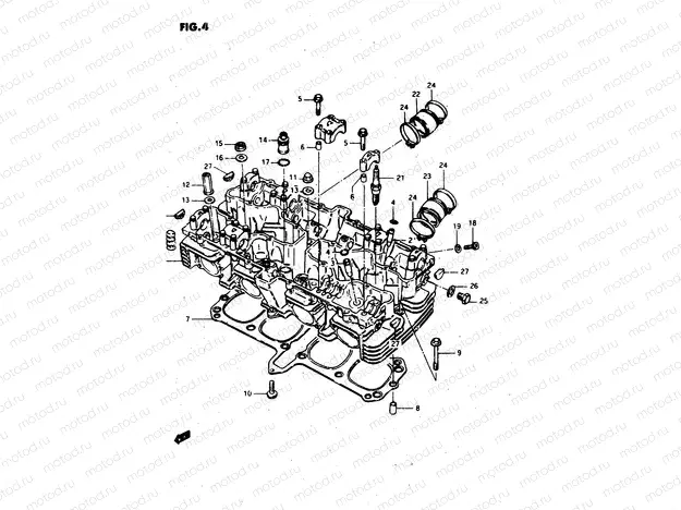 4 - CYLINDER HEAD