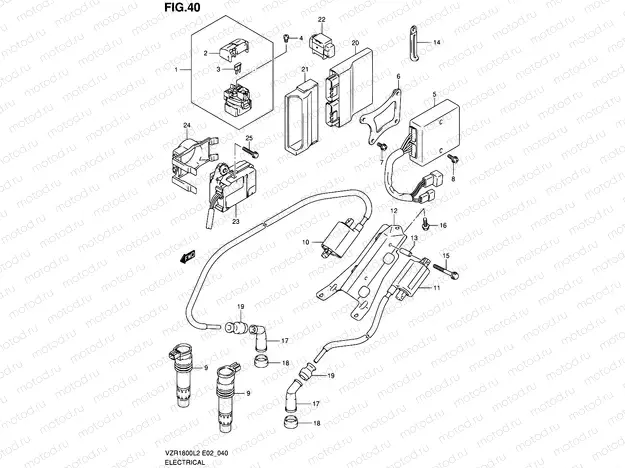 40 - ELECTRICAL (VZR1800L2 E19)
