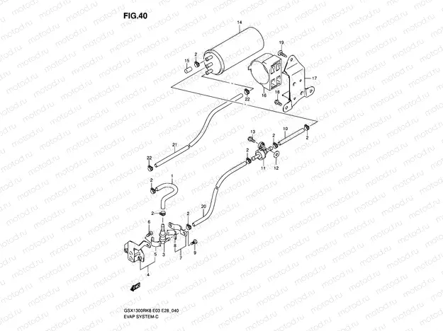 40 - EVAP SYSTEM (E33)