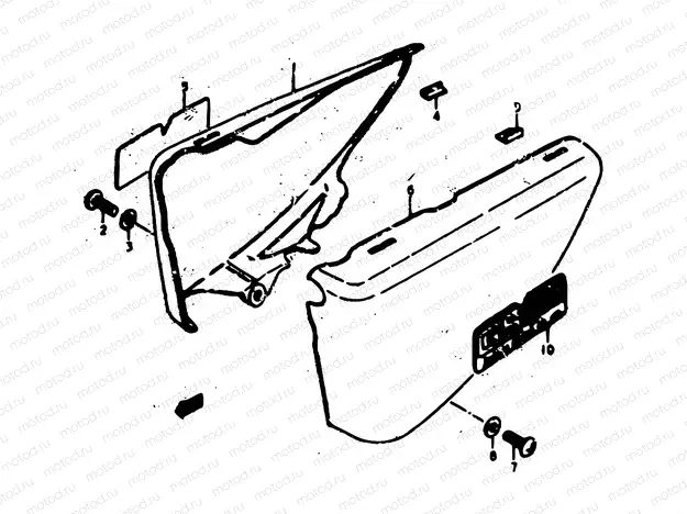 40 - FRAME COVER (GS400C,EC)