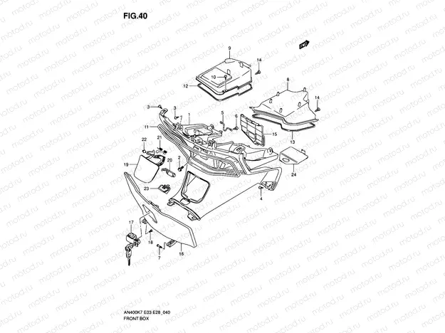 40 - FRONT BOX