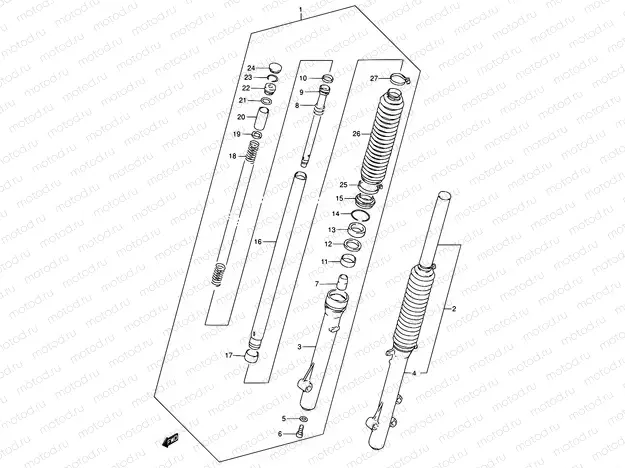 40 - FRONT DAMPER