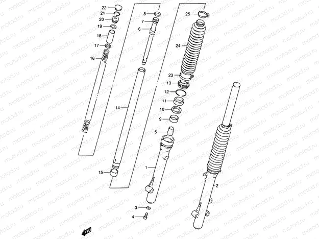40 - FRONT DAMPER