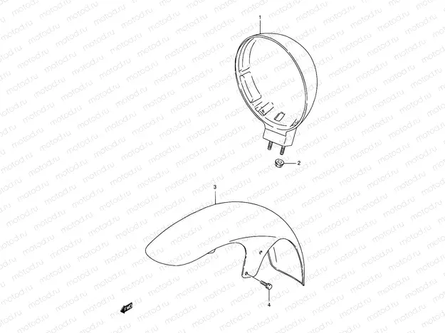 40 - FRONT FENDER