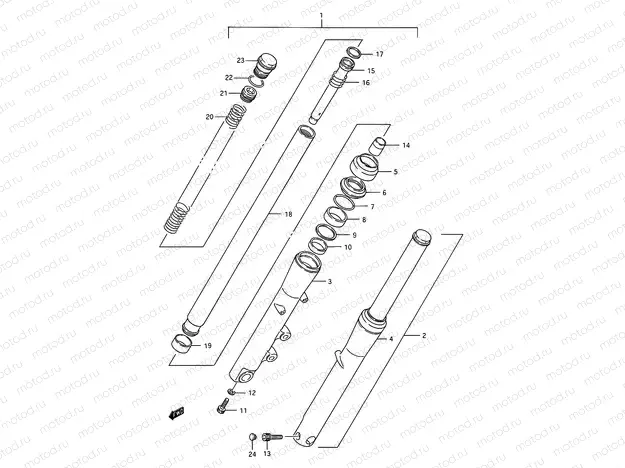 40 - FRONT FORK