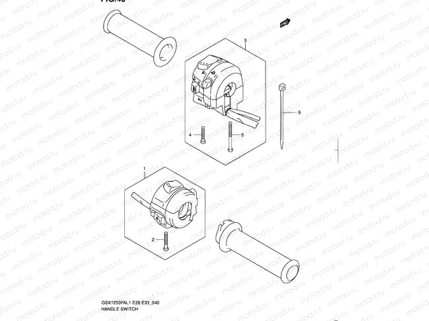 40 - HANDLE SWITCH
