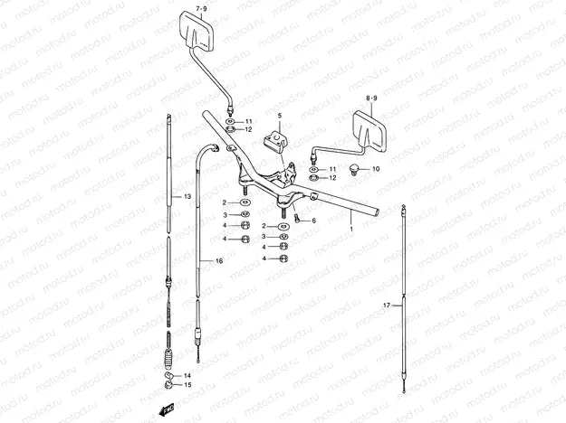 40 - HANDLEBAR