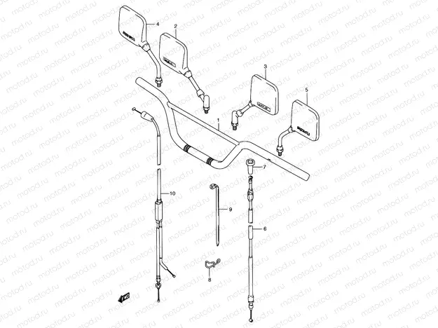 40 - HANDLEBAR