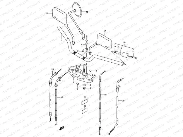 40 - HANDLEBAR