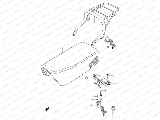40 - SEAT (MODEL D/E)